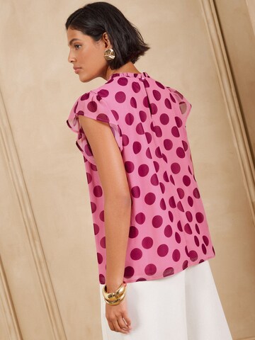 Camicia da donna di love & roses in rosa