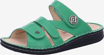 Finn Comfort Mules 'AGUEDA' in Green: front