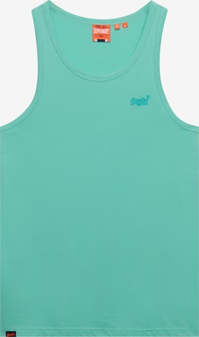 Superdry & Co Top 'Essential' in Grün: Vorderseite