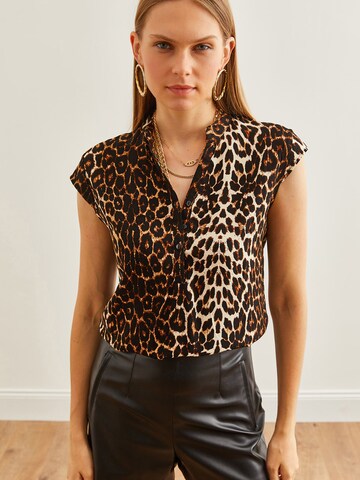 olalook Pusero värissä harmaa: etupuoli