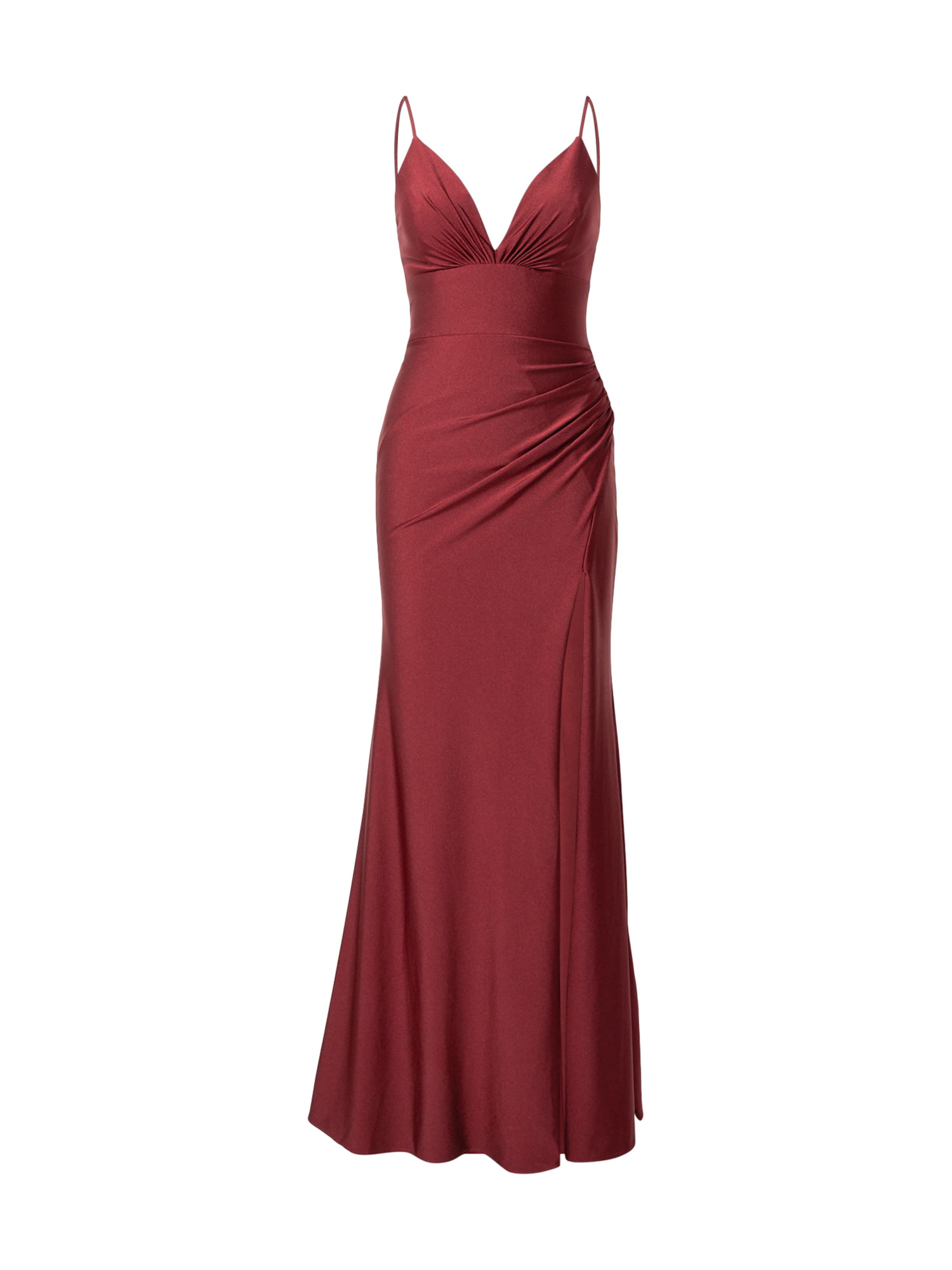 mascara Evening Dress in Red: front