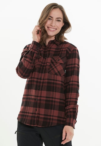 Whistler Multifunctionele blouse 'Dodo' in Rood: voorkant