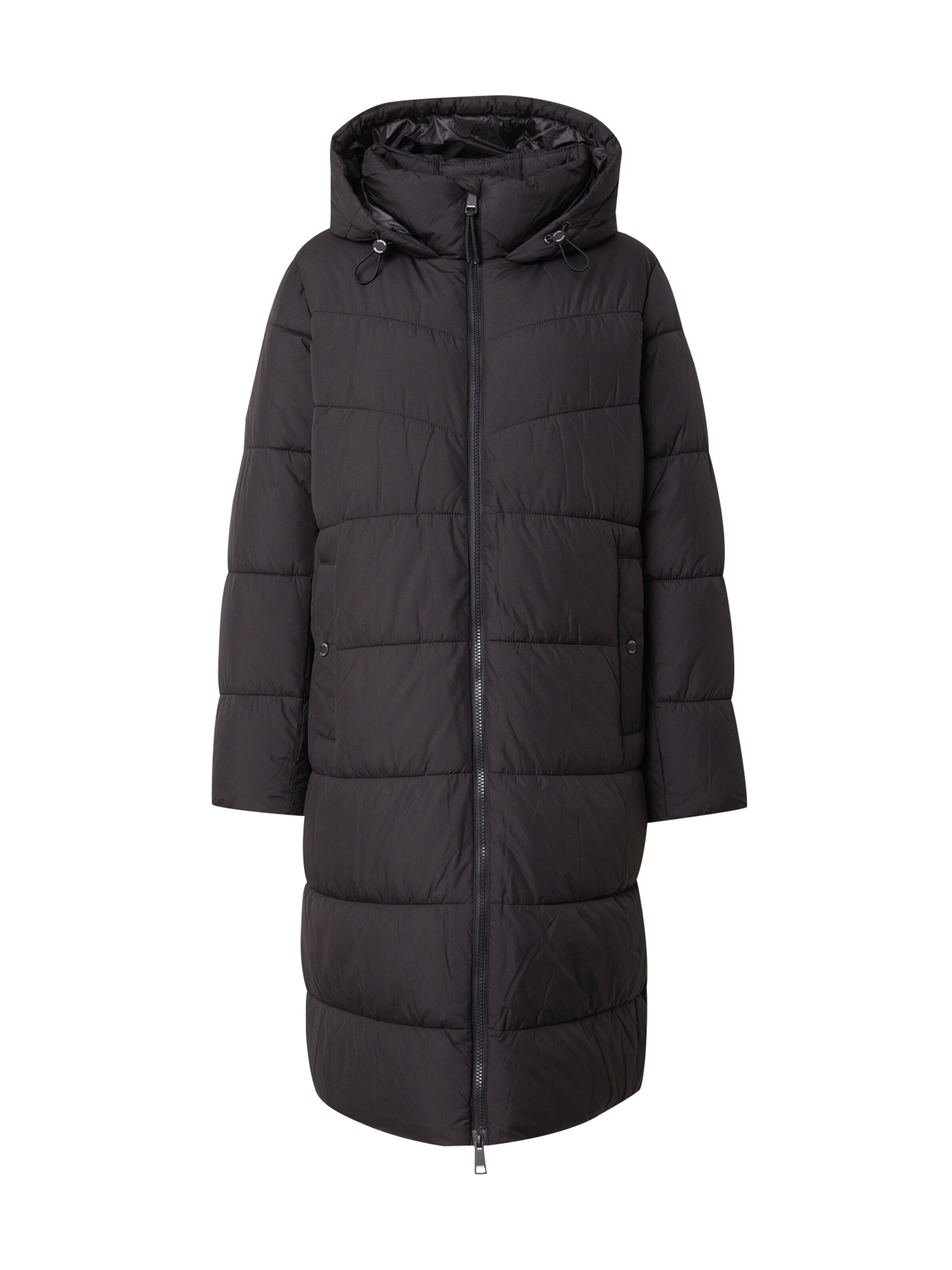 s.Oliver - Sobretudo de inverno em preto: frente