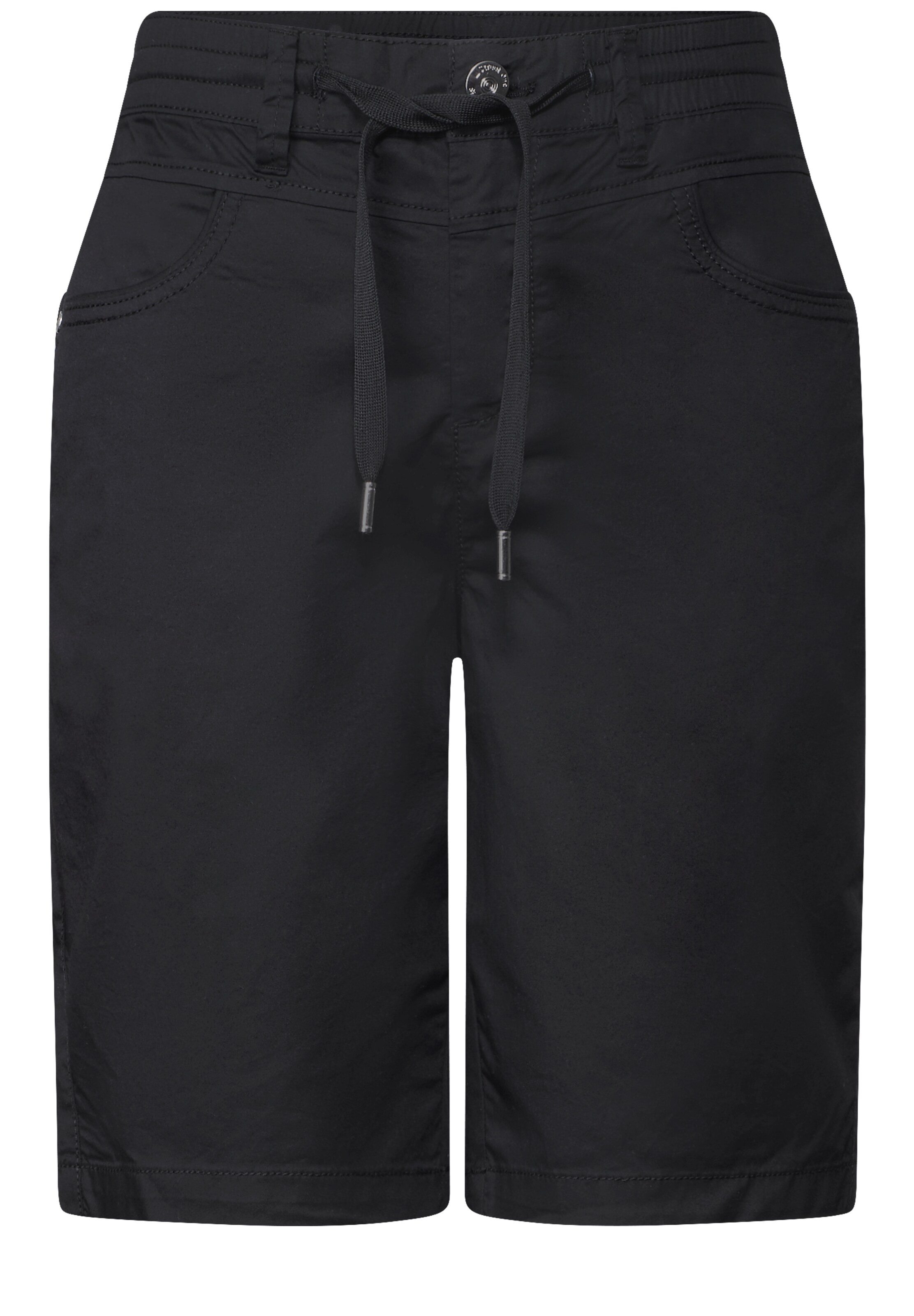 STREET ONE Pants in Black: front