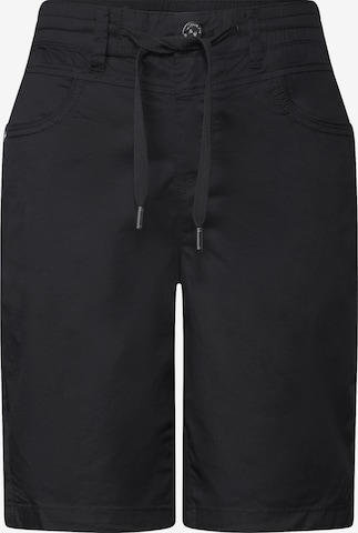 STREET ONE Shorts in Schwarz: Vorderseite