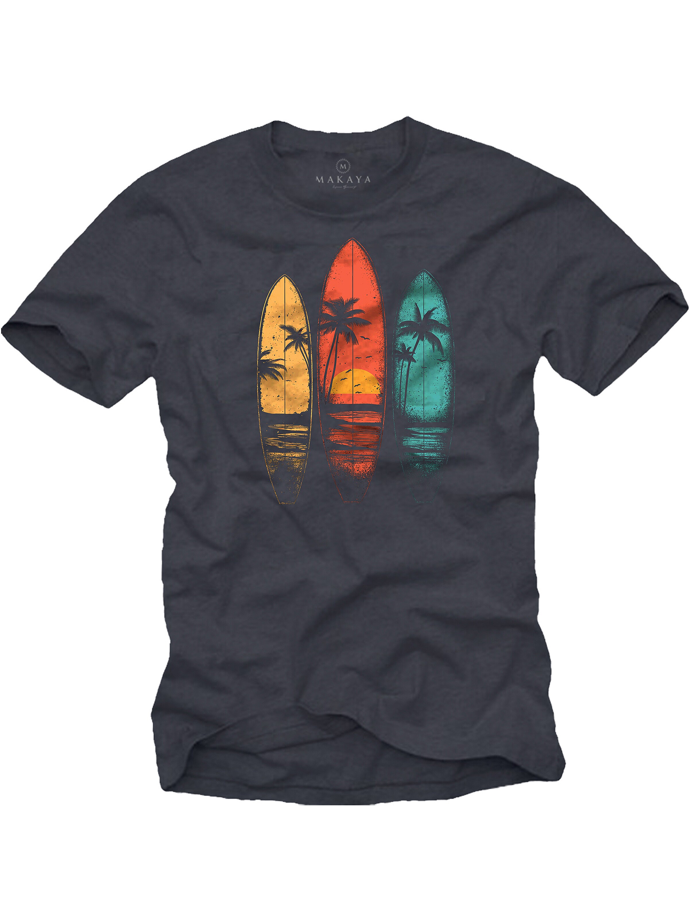 MAKAYA Shirt in Grey: front