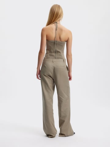 Loosefit Pantalon 'Birly' Gestuz en beige