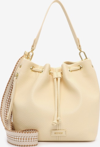 Poche ventrale 'SFY Gray' Suri Frey en jaune : devant