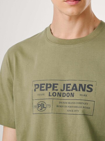 Pepe Jeans Shirt 'Tharky' in Groen