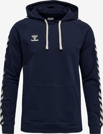 Hummel Athletic Sweatshirt in Blue: front