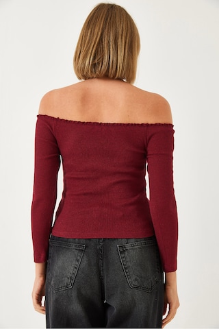 Bianco Lucci Shirt in Rot