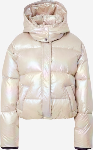 SCOTCH & SODA Winterjas in Roze: voorkant