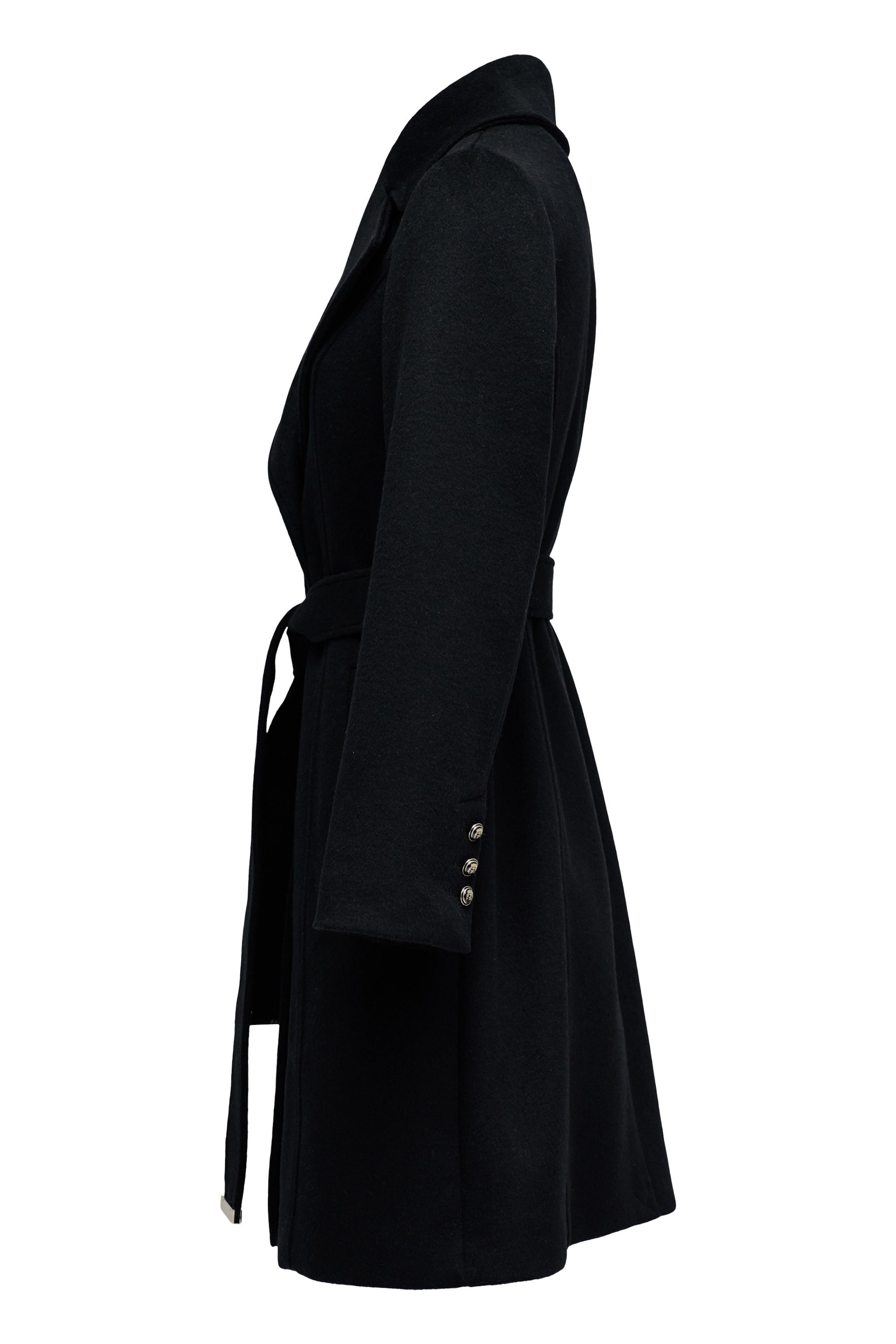 Manteau d’hiver Salsa Jeans en noir