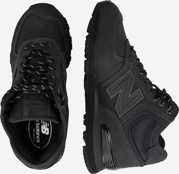 Sneaker bassa '574' di new balance in nero