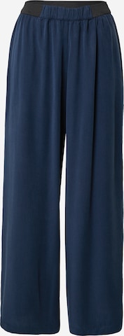 LOVJOI Wide leg Broek 'SANDROSE' in Blauw: voorkant