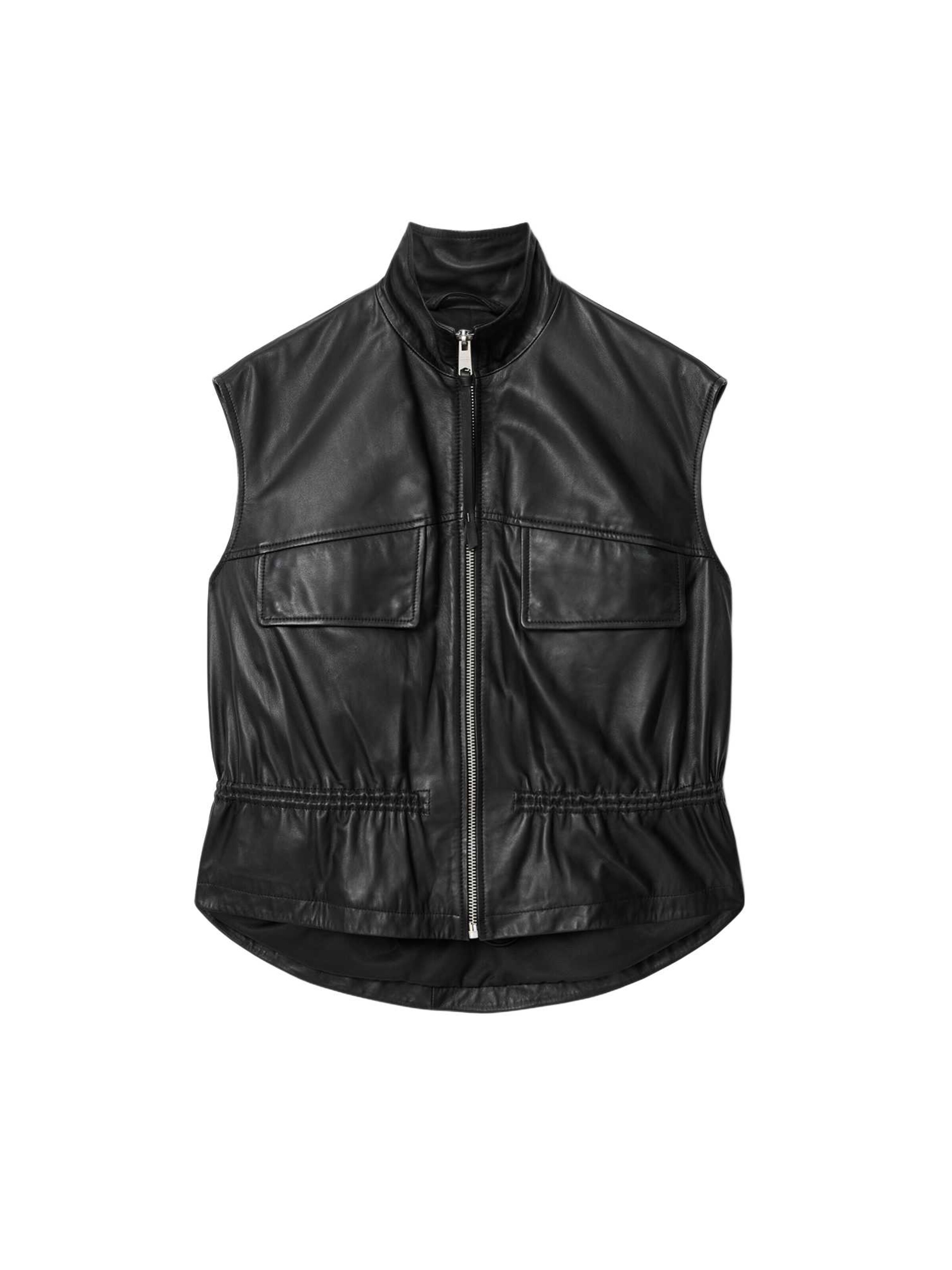 AllSaints Vest 'FLOR' in Black: front