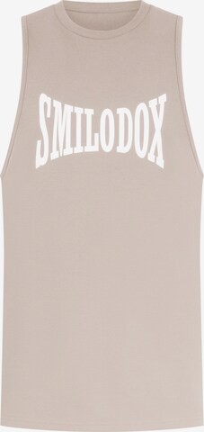 Smilodox Shirt 'Classic Pro' in Bruin: voorkant