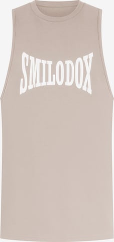 Smilodox Shirt 'Classic Pro' in Bruin: voorkant