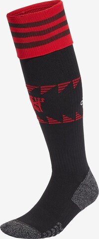 ADIDAS PERFORMANCE Athletic Socks 'Manchester United 22/23' in Black: front