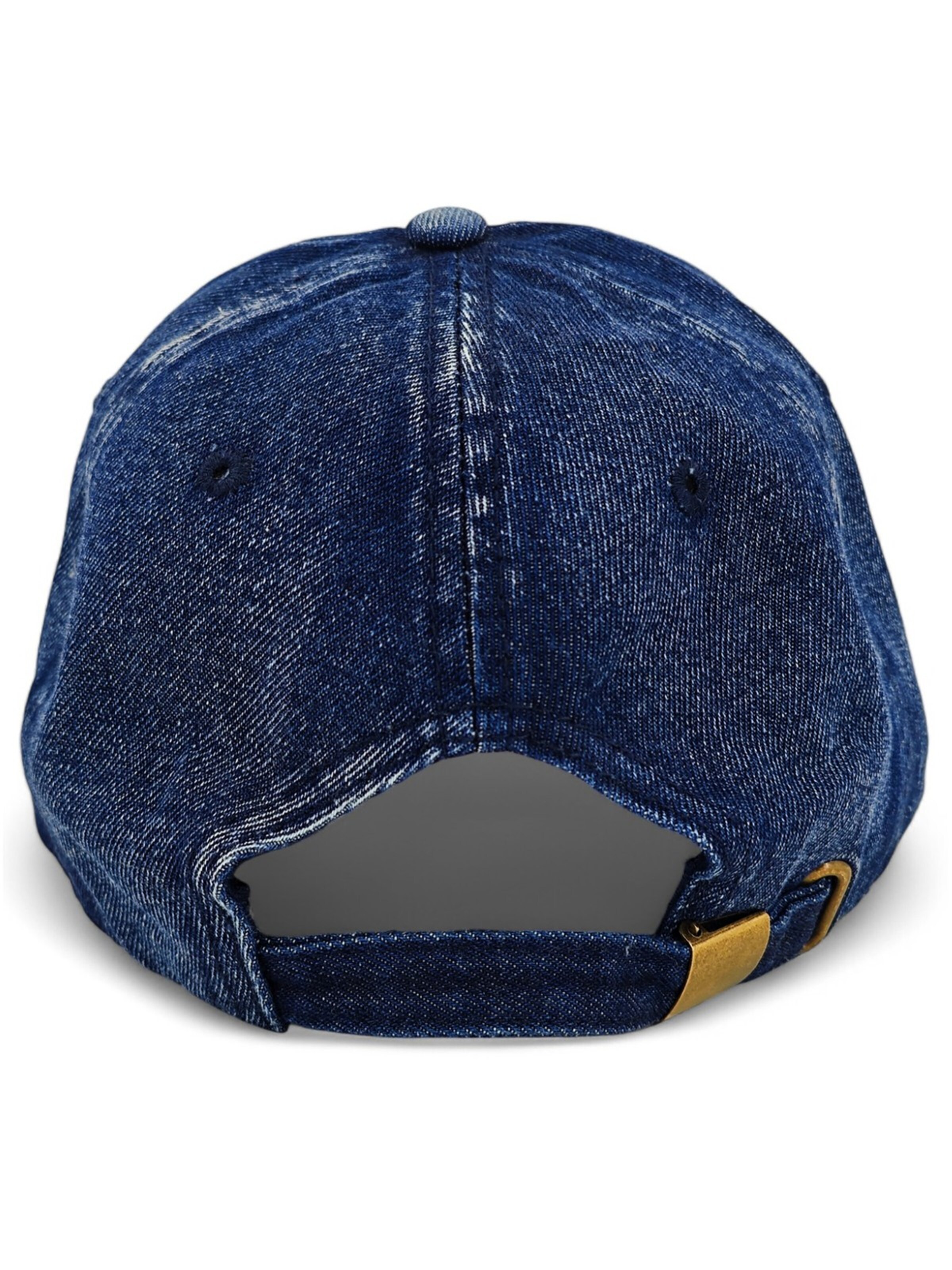 styleBREAKER Cap 'Jeans Baseball Cap' in Blue