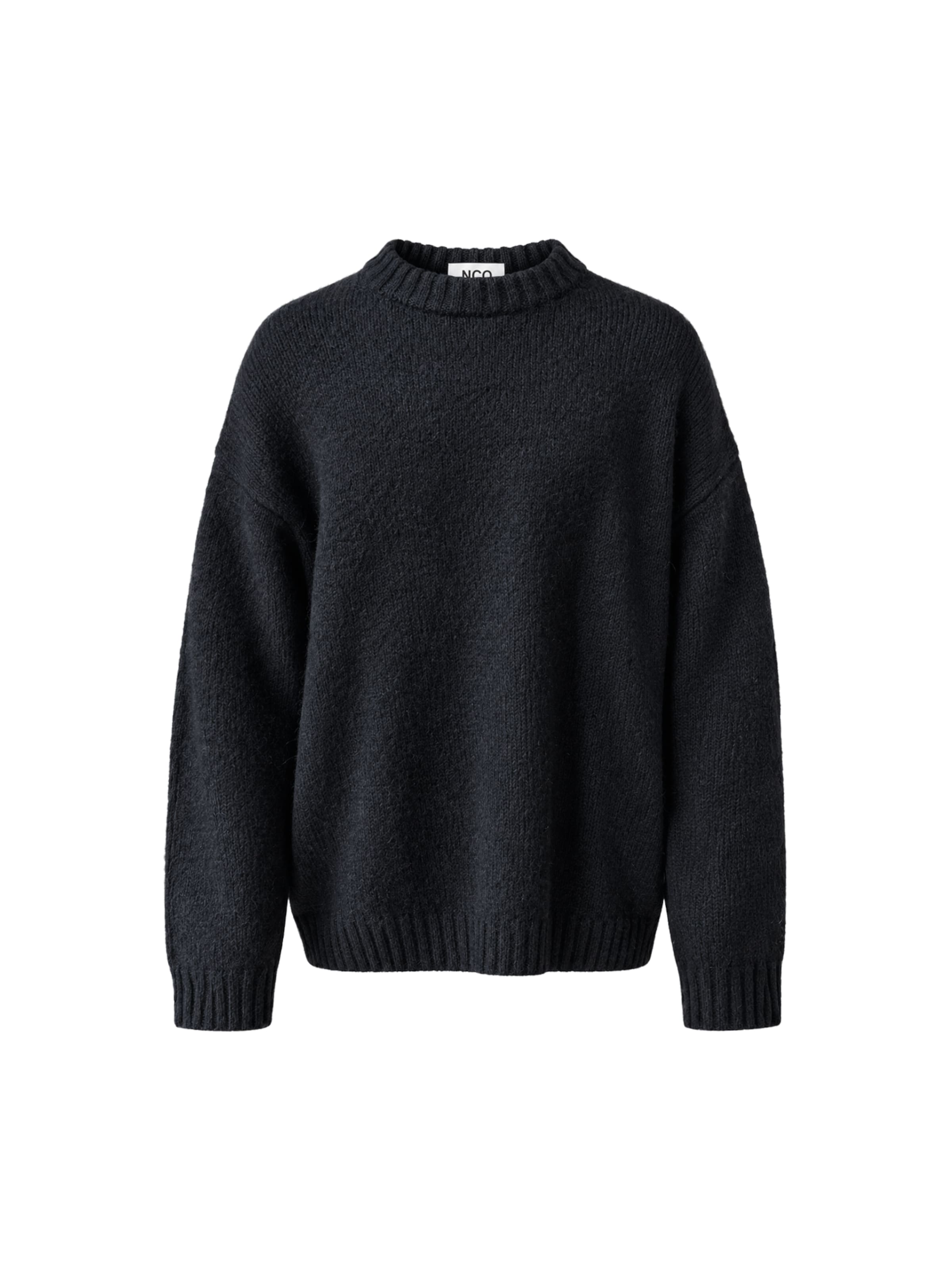 Pullover di NCO in nero: frontale