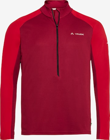 VAUDE Functioneel shirt 'Larice Light II' in Rood: voorkant