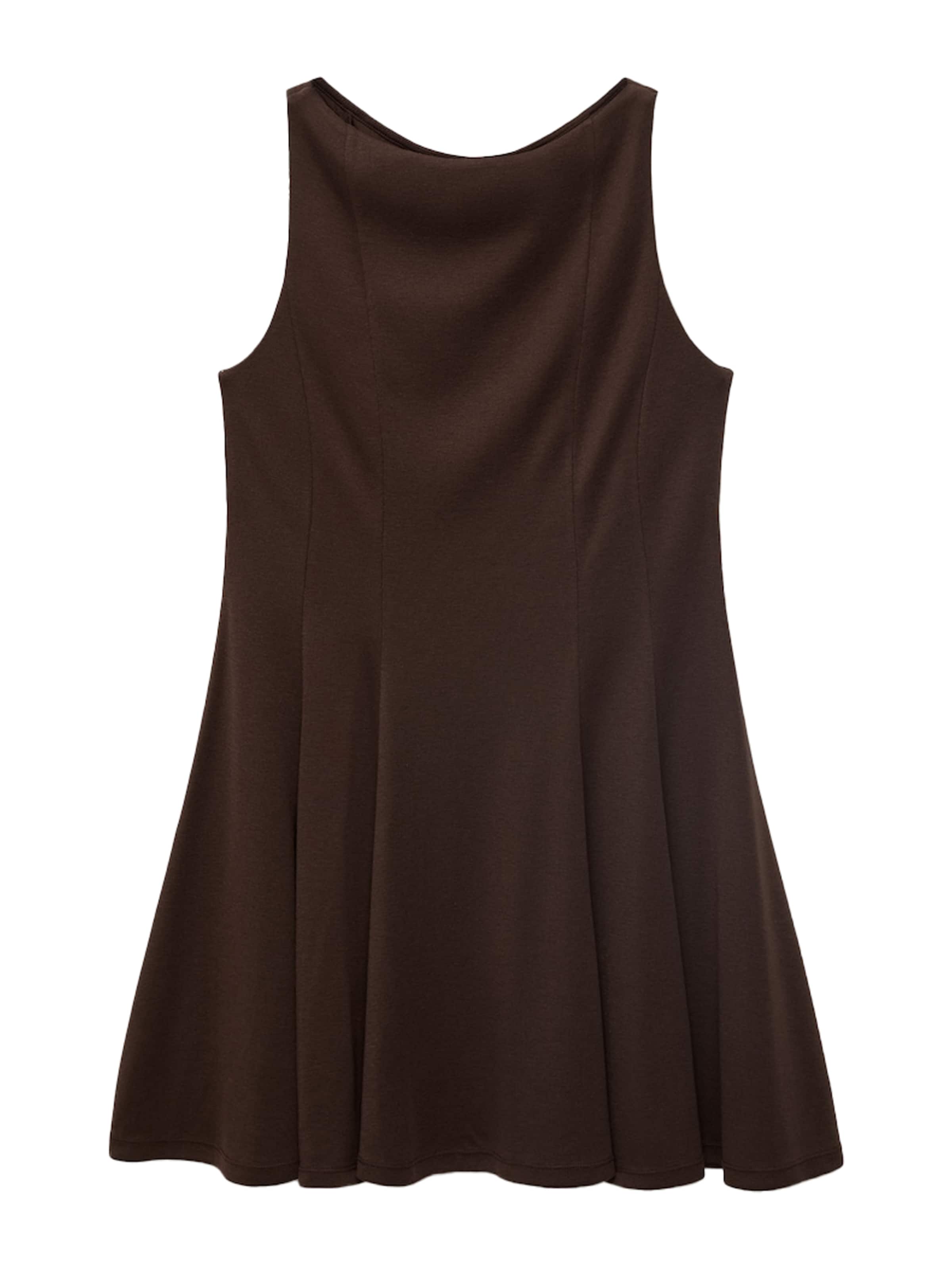 MANGO Jurk 'SICILY' in de kleur Bruin, Productweergave