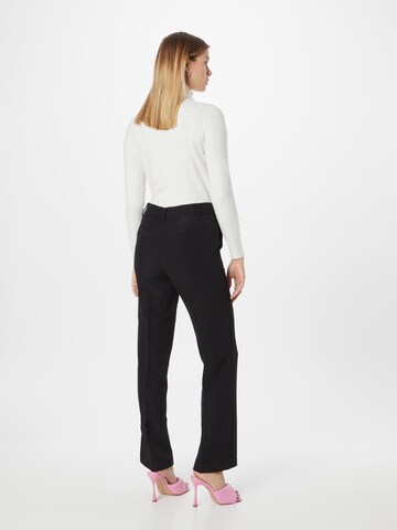 YAS Flared Pleated Pants 'Bluris' in Black