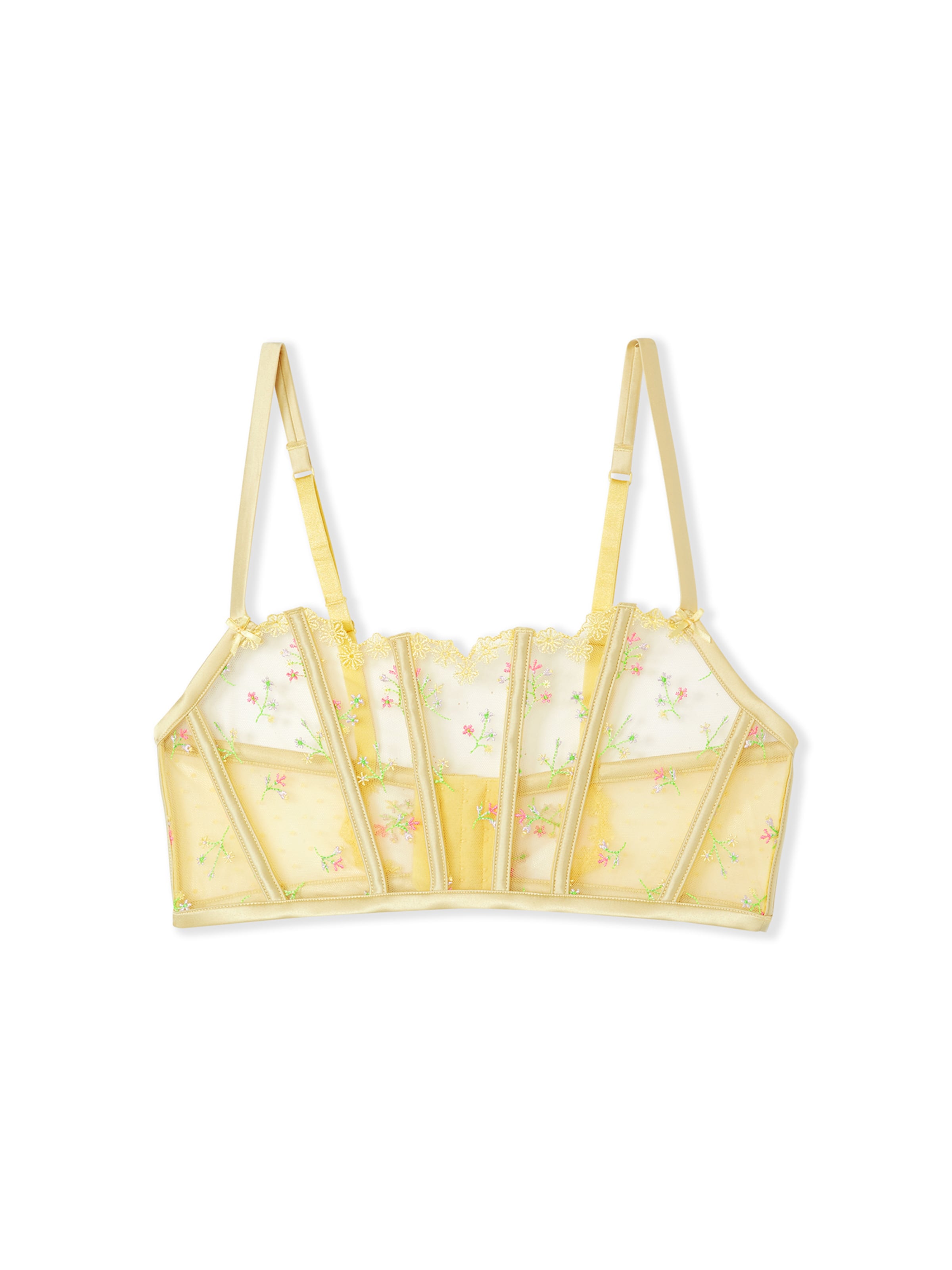 ETAM Bustier BH 'Reveuse' in Beige: voorkant