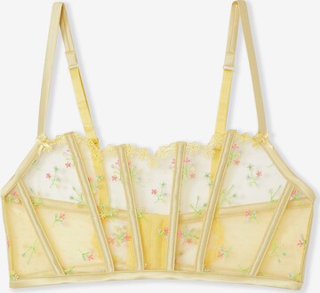 ETAM Bustier BH in Beige: Vorderseite