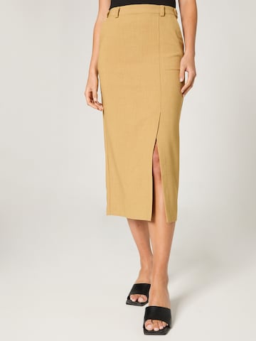 Guido Maria Kretschmer Women - Falda 'Edina' en beige: frente