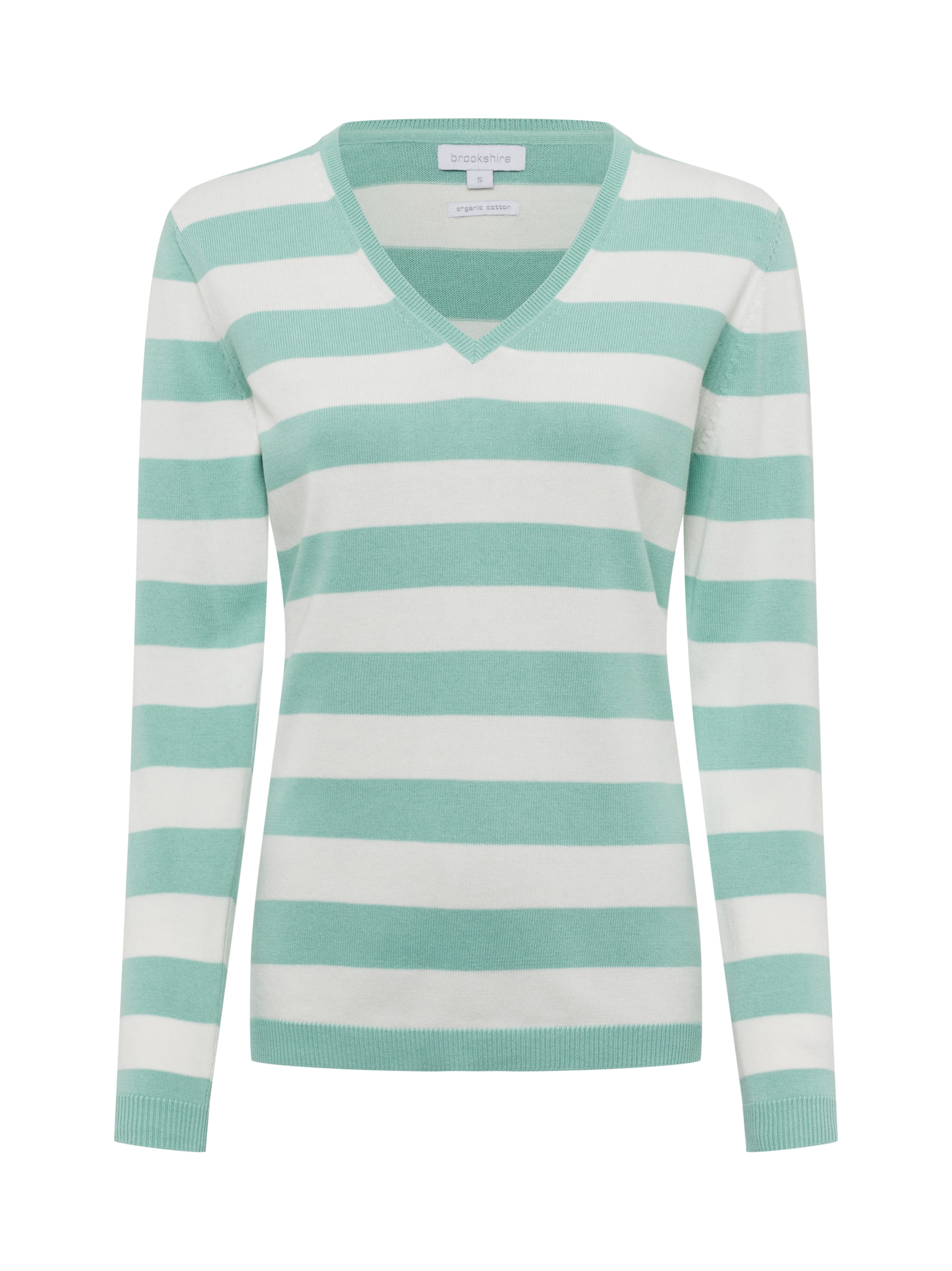 Brookshire Pullover in Grün: Vorderseite