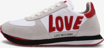 Love Moschino Sneakers in Beige: front