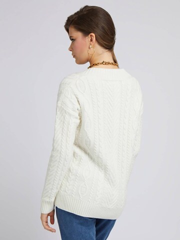 GUESS Pullover in Weiß