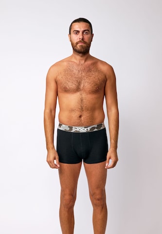 SNOCKS Boxershorts in Grau