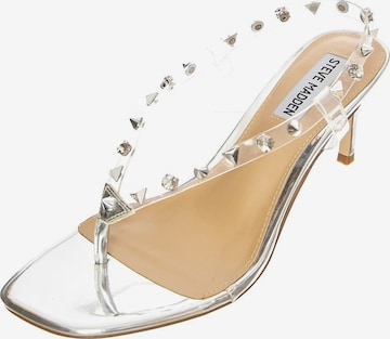 STEVE MADDEN Sandały 'Womens Zazzy-S Clear Sandals' w kolorze mieszane kolory: przód