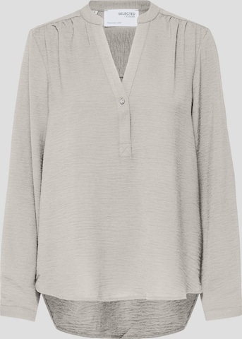 SELECTED Blouse in Grijs: voorkant