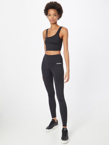 Superdry Skinny Workout Pants in Black