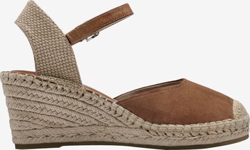 TAMARIS Espadrilles in Bruin