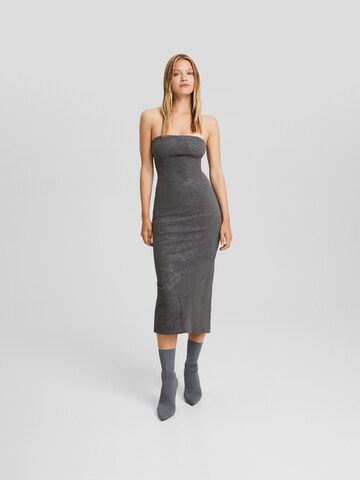 Bershka Dress in Grey