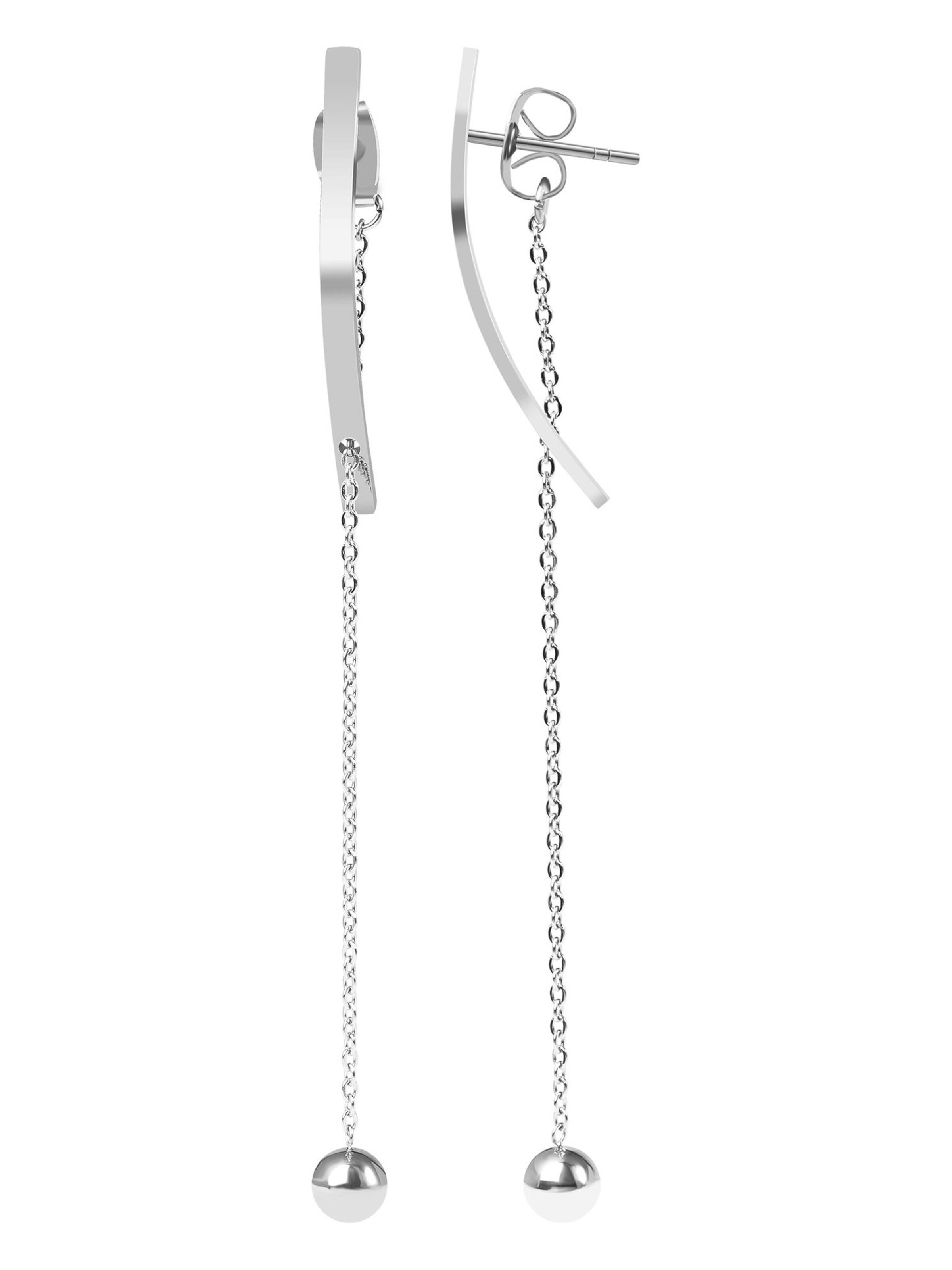 Akzent Earrings 'Agnesa, langlebig' in Silver