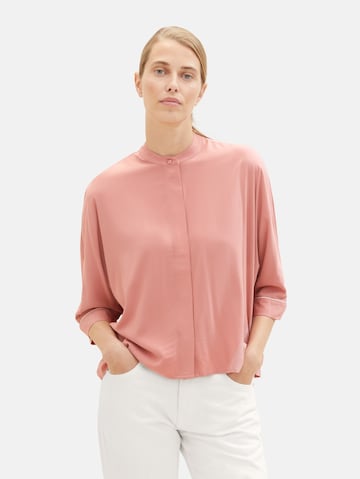 TOM TAILOR - Blusa em rosa: frente