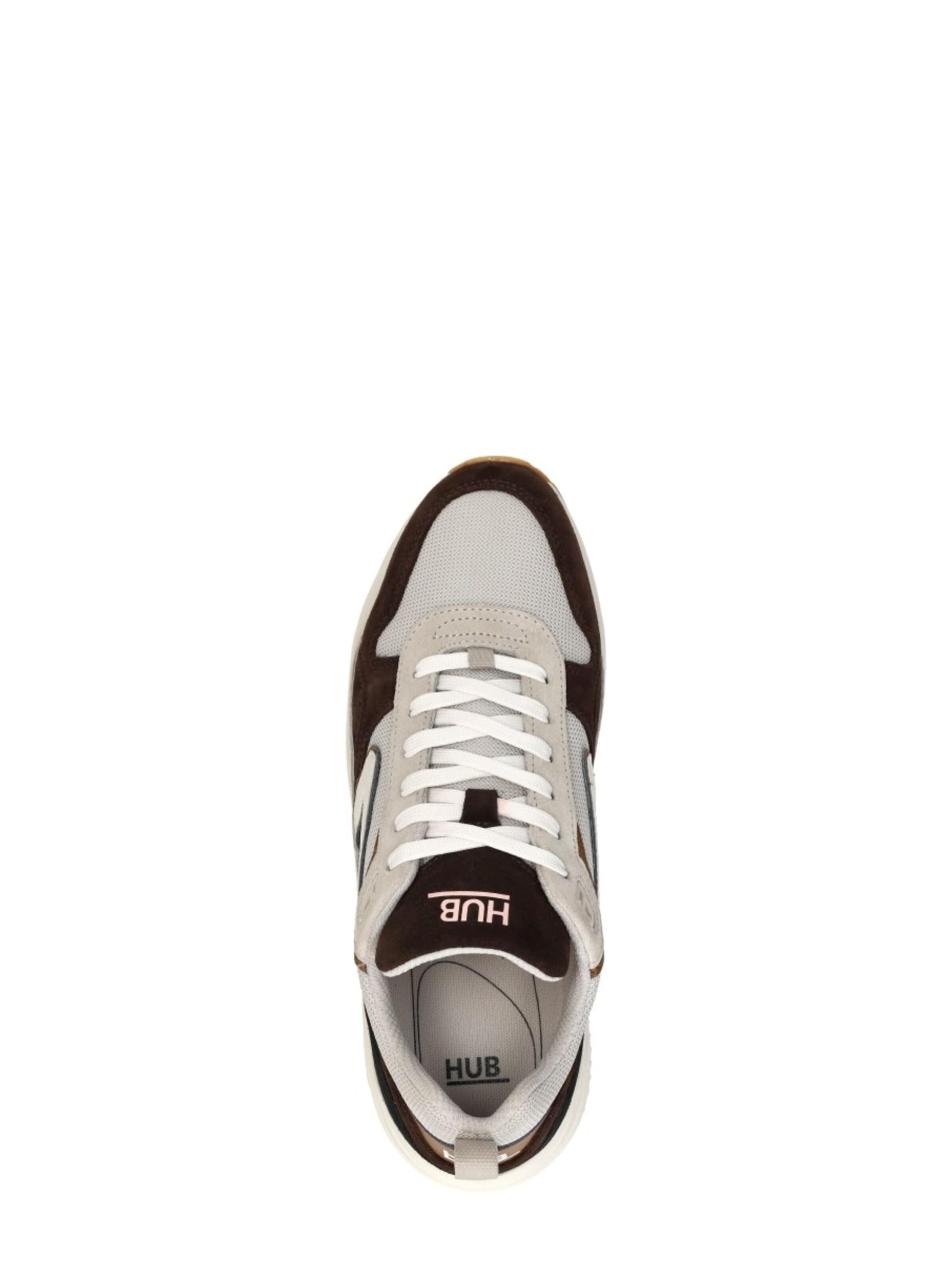 Baskets basses 'Glide' HUB en marron
