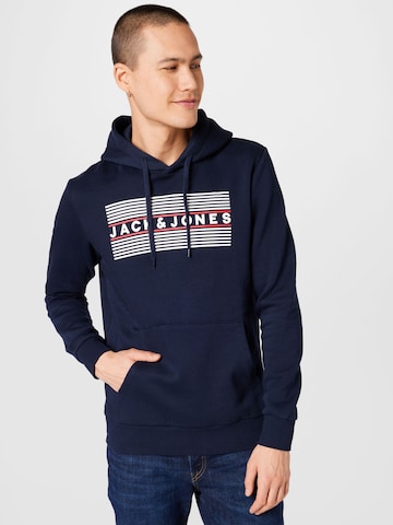 JACK & JONES Sweatshirt i blå: framsida