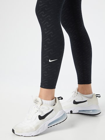 NIKE Workout Pants 'ONE' in Black