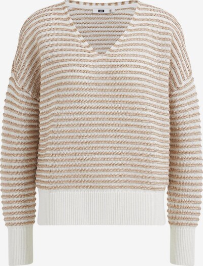 WE Fashion Pulover u cappuccino / prljavo bijela, Pregled proizvoda
