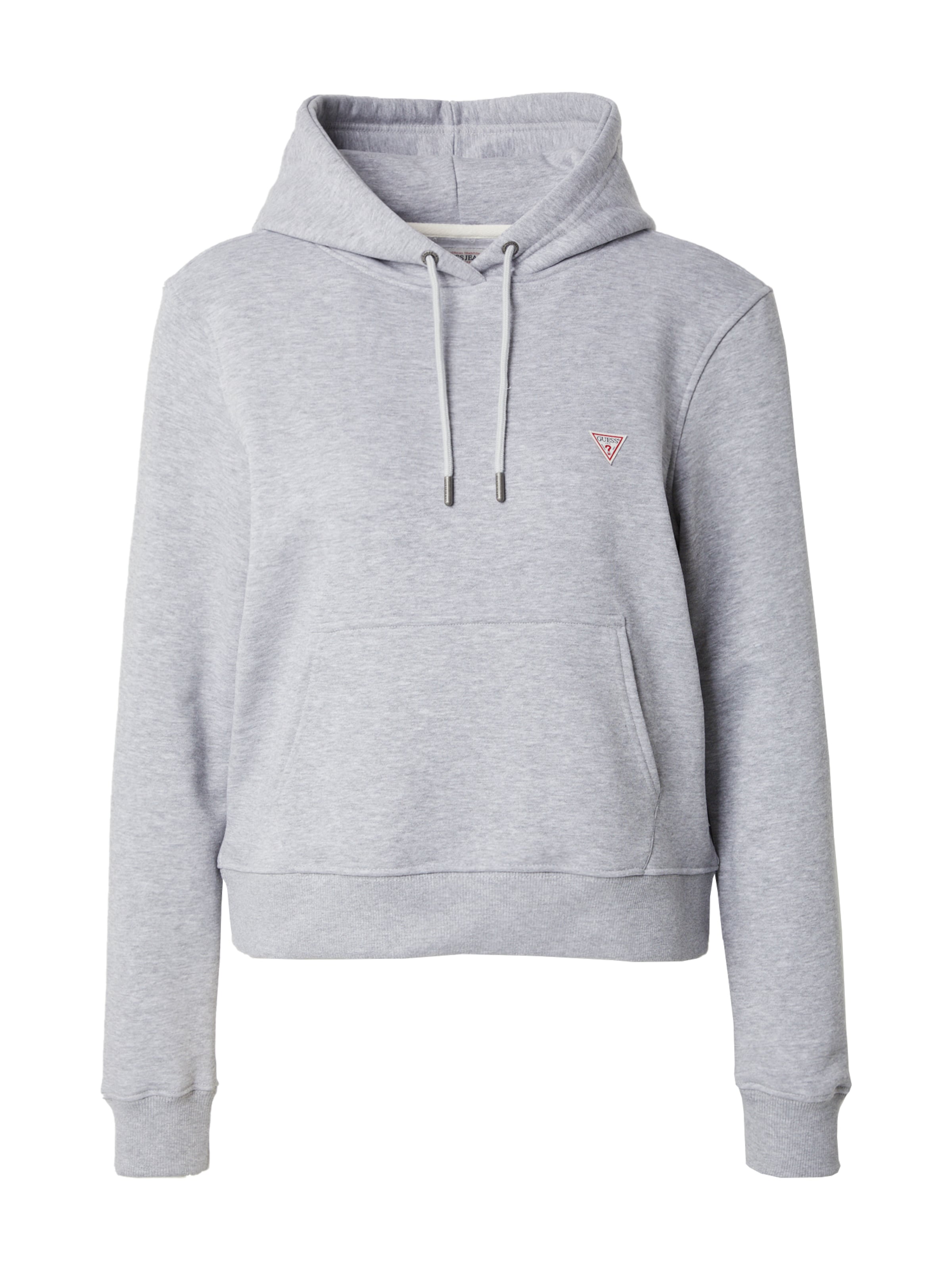 Bluză de molton de la GUESS JEANS pe gri: față