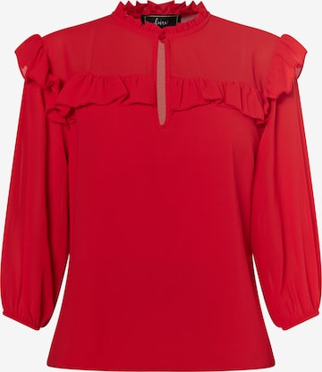 faina Blouse in Rood: voorkant