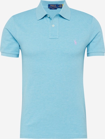 Coupe regular T-Shirt Polo Ralph Lauren en bleu : devant