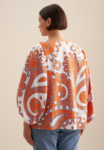 T-shirt 'Curvy' SEIDENSTICKER en orange